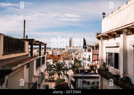 Vue d'Alicante, Espagne - janvier 2026. Banque D'Images
