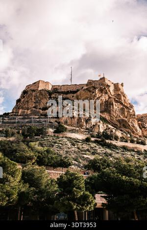 Vue d'Alicante, Espagne - janvier 2026. Banque D'Images