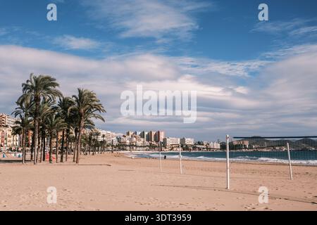 Vue d'Alicante, Espagne - janvier 2026. Banque D'Images