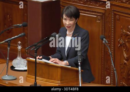 Sanae Takaichi während der Plenarsitzung des Unterhauses im Parlamentsgebäude. Tokio, 20.02.2026 *** Sanae Takaichi lors de la session plénière de la chambre basse du parlement dans le bâtiment du parlement de Tokyo, 20 02 2026 Foto :XK.xNarax/xFuturexImagex plenarsitzzung 6209 Banque D'Images