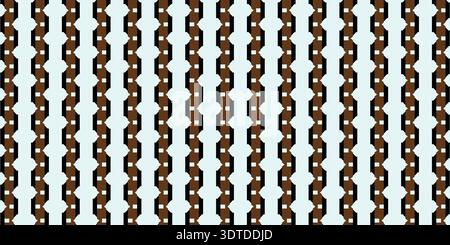 Fond de tissu textile géométrique sans couture à rayures verticales. Illustration de Vecteur