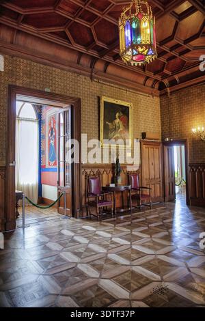 Palais Vorontsov. Alupka. Crimée. Russie Banque D'Images