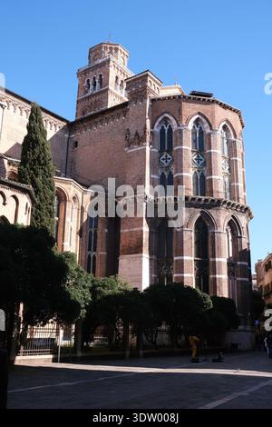 Basilica di Santa Maria Gloriosa dei Frari - The Frari - Venise Italie Banque D'Images
