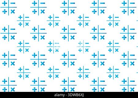 Abstrait Math Pattern fond, peut être utilisé pour les conceptions d'entreprise, les conceptions de présentation ou toutes les conceptions appropriées. Illustration de Vecteur