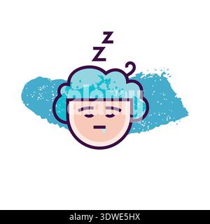 Icône emoji. Pictogramme d'émoticône simple. Illustration de Vecteur