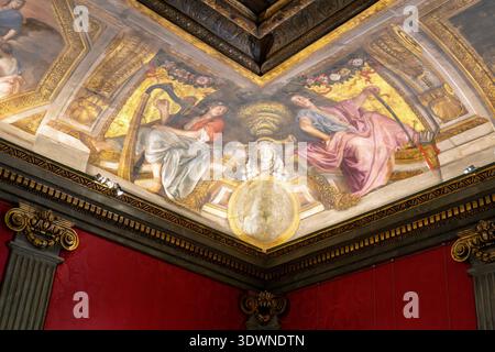 France, Paris, quartier du Marais, Musée Carnavalet, Charles le Brun et les grandes décorations entre 1619 et 1690 Banque D'Images