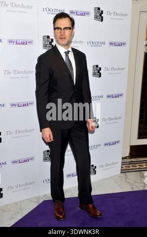 David Morrissey assiste aux South Bank Sky Arts Awards au Dorchester london le 12 mars 2013 Banque D'Images