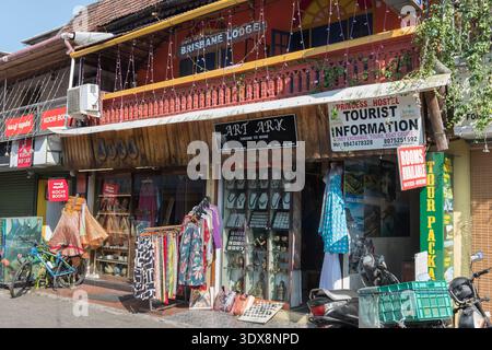 Princess Street Fort Kochi Cochin Kerala Inde Banque D'Images