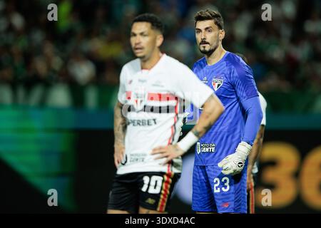 Barueri (SP), Brésil. 01 mars 2026. 2026. Football – 2026 Campeonato Paulista – demi-finale – Palmeiras v. São Paulo – Arena Barueri Stadium. São Pa Banque D'Images