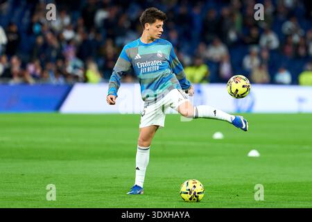 Madrid, Espagne. 02 mars 2026. Arda Güler du Real Madrid CF lors du match la Liga EA Sport entre le Real Madrid CF et Getafe CF au stade Santiago Bernabeu, le 2 mars 2026. - 02/03/2026 - Espagne/Madrid/Madrid - LGM/le Pictorium crédit : LE PICTORIUM/Alamy Live News Banque D'Images