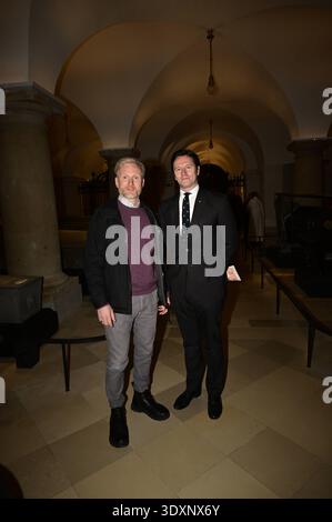 Michael Kösling und Joachim Albrecht Prinz von Preußen BEI der Wiedereröffnung der Hohenzollerngruft im Berliner Dom. Berlin, 01.03.2026 *** Michael Kösling et Joachim Albrecht Prince de Prusse lors de la réouverture de la crypte Hohenzollern dans la cathédrale de Berlin Berlin, 01 03 2026 Copyright : xMatthiasxWehnertx Banque D'Images