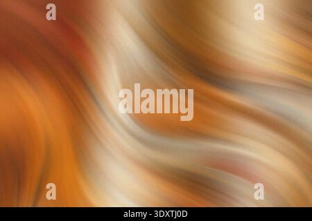 Fond flou abstrait avec des tons chauds beige et marron créant une apparence douce et texturée Banque D'Images