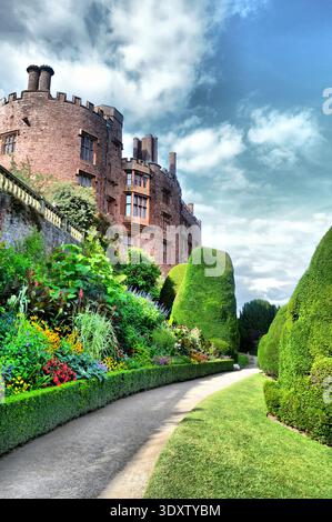 Manoir de campagne à Grand Gardens Banque D'Images