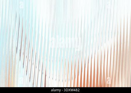 Image floue abstraite avec un mélange de couleurs pastel douces et de lignes verticales floues dans toute l'image Banque D'Images