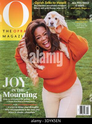 Women's Interest in Lifestyle magazine couverture, numéro d'octobre 2020, États-Unis Banque D'Images