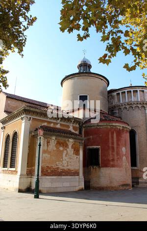 San Giacomo dall Orio façade avant Venezia août 2024 été Banque D'Images