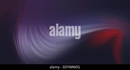 Œuvres d'art abstraites vibrantes avec des couleurs violettes et rouges tourbillonnantes sur un fond sombre avec un effet texturé Banque D'Images