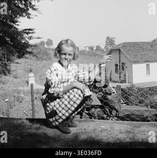 MARILYN MONROE (1926-1962) actrice américaine en 1933. Banque D'Images