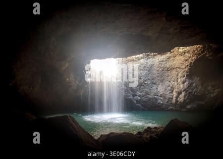 Plateau de Springbrook - Pont naturel Banque D'Images