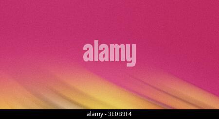 Un fond abstrait vibrant affiche un dégradé dynamique de teintes rose, magenta, jaune et orange, créant une texture moderne et artistique Banque D'Images