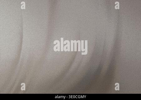 L'image montre un gros plan détaillé du tissu blanc cassé. La texture est subtilement froissée, affichant une surface douce et légèrement inégale. L'ensemble Banque D'Images