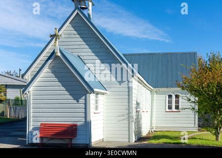 Église catholique St Patrick (1866), rue St James, Ross, région de la côte ouest, Île du Sud, nouvelle-Zélande Banque D'Images