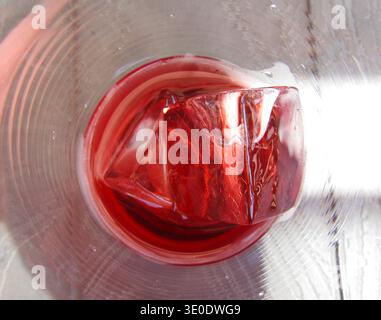 Composition abstraite dans les tons de rose. Banque D'Images