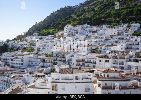Mijas Pueblo, Andalousie, Espagne Banque D'Images