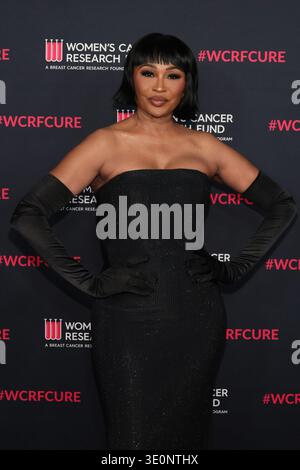 Beverly Hills, États-Unis. 11 mars 2026. Cynthia Bailey assiste à « une soirée inoubliable » au profit du Women's cancer Research Fund au Beverly Wilshire. Crédit : SOPA images Limited/Alamy Live News Banque D'Images
