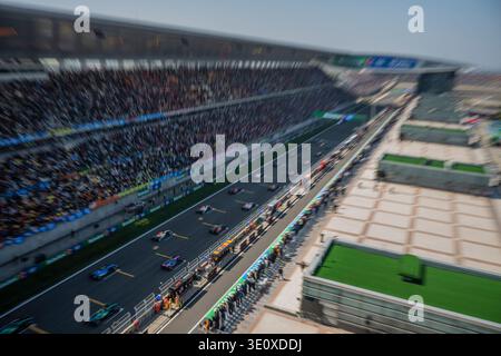 Shanghai, Chine. 14 mars 2026. Vue d'ensemble lors du sprint du Grand Prix de formule 1 sur le circuit international de Shanghai à Shanghai le 14 mars 2026. Photo par Eliot Blondet/ABACAPRESS.COM crédit : Abaca Press/Alamy Live News Banque D'Images