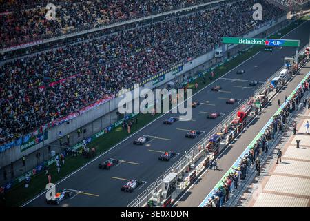 Shanghai, Chine. 14 mars 2026. Vue d'ensemble lors du sprint du Grand Prix de formule 1 sur le circuit international de Shanghai à Shanghai le 14 mars 2026. Photo par Eliot Blondet/ABACAPRESS.COM crédit : Abaca Press/Alamy Live News Banque D'Images