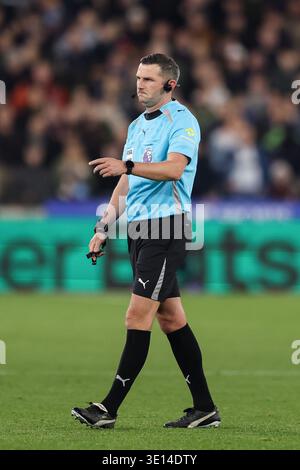 London Stadium, Londres, Royaume-Uni. 14 mars 2026. Premier League Football, West Ham United contre Manchester City ; arbitre Michael Oliver Credit : action plus Sports/Alamy Live News Banque D'Images