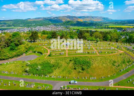 Cimetière Ballengeich à Stirling, ScotlandIMAGE Banque D'Images