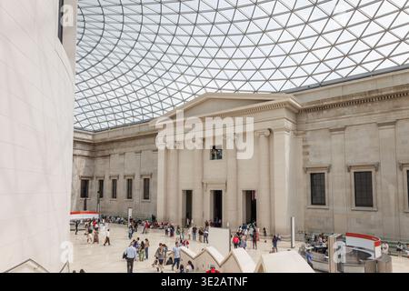 La Grande Cour à l'intérieur du British Museum. Londres, Royaume-Uni, 27 juin 2023 Banque D'Images