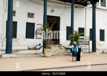 Stone Town, Zanzibar, Tanzanie Banque D'Images