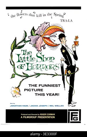 Affiche du film The Little Shop of Horrors 1960 Banque D'Images