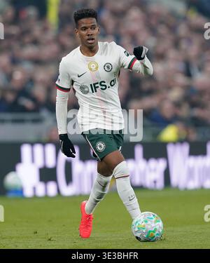 Liverpool, Royaume-Uni. 21 mars 2026. Estevao de Chelseaduring le match Everton vs Chelsea premier League au Hill Dickinson Stadium, Liverpool. Le crédit photo devrait se lire : Andrew Yates/Sportimage crédit : Sportimage Ltd/Alamy Live News Banque D'Images