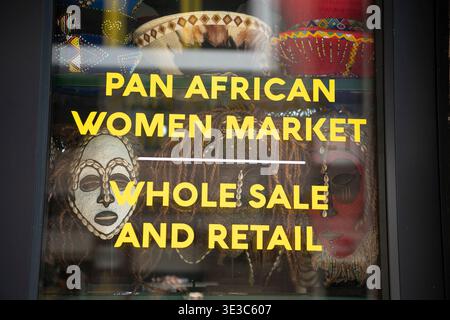 PAN African Women Market, Cape Town, Afrique du Sud Banque D'Images