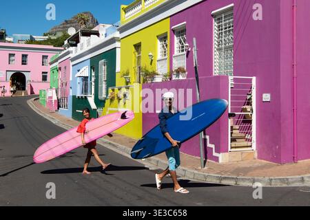 Bo-Kaap, Cape Town, Afrique du Sud Banque D'Images