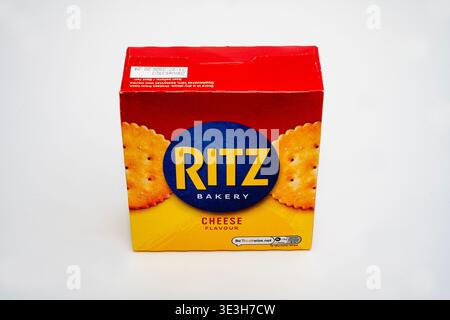 Saveur de fromage Ritz Banque D'Images