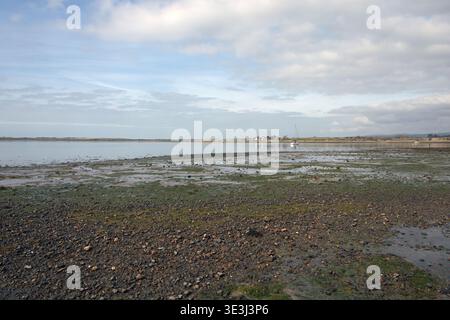 Le village de Ravenglass sur la côte ouest de Cumbria le Lake District Cumbria Angleterre Banque D'Images