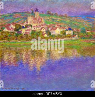 Claude Monet. Vétheuil. 1901. La France. Huile sur toile de Claude ...