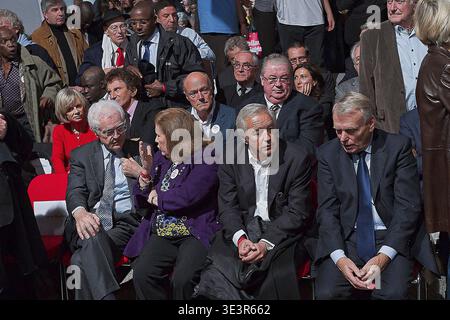 Photo du dossier datée du 22 octobre 2011. Convention de nomination pour l'élection présidentielle de 2012. Lionel Jospin, ancien premier ministre (de 1997 à 2002), est décédé le dimanche 22 mars 2026. Photo de Jean Pierre Nguyen Van Hai Barbier/ABACAPRESS.COM crédit : Abaca Press/Alamy Live News Banque D'Images