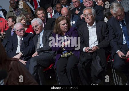 Photo du dossier datée du 22 octobre 2011. Convention de nomination pour l'élection présidentielle de 2012. Lionel Jospin, ancien premier ministre (de 1997 à 2002), est décédé le dimanche 22 mars 2026. Photo de Jean Pierre Nguyen Van Hai Barbier/ABACAPRESS.COM crédit : Abaca Press/Alamy Live News Banque D'Images