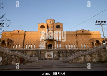 Veliko Tarnovo Bulgarie, 13 mars 2026. Bâtiment de la galerie d'art, Boris Denev. Banque D'Images