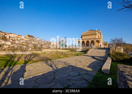 Veliko Tarnovo Bulgarie, 13 mars 2026. Bâtiment de la galerie d'art, Boris Denev. Banque D'Images