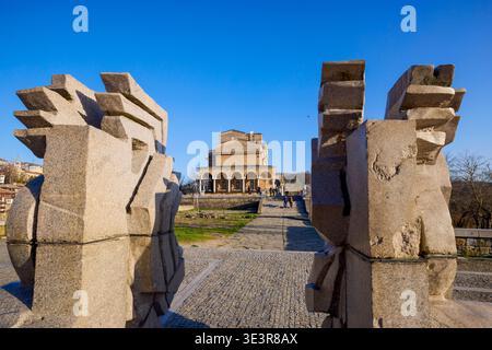 Veliko Tarnovo Bulgarie, 13 mars 2026. Bâtiment de la galerie d'art, Boris Denev. Banque D'Images
