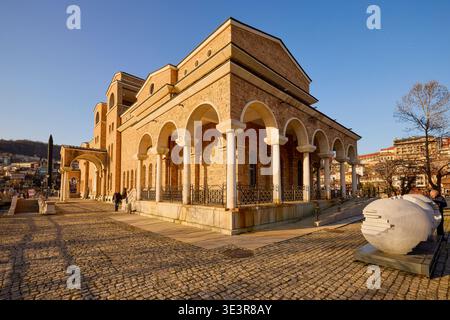 Veliko Tarnovo Bulgarie, 13 mars 2026. Bâtiment de la galerie d'art, Boris Denev. Banque D'Images