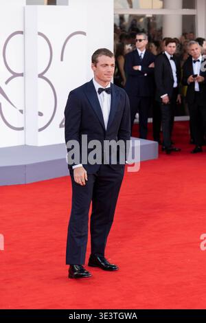 Lido di Venezia, Italie, 2 septembre 2025 - Gabriel Basso assiste au tapis rouge 'A House of Dynamite' au Festival du film de Venise - crédit : Martina Dal Piano Banque D'Images
