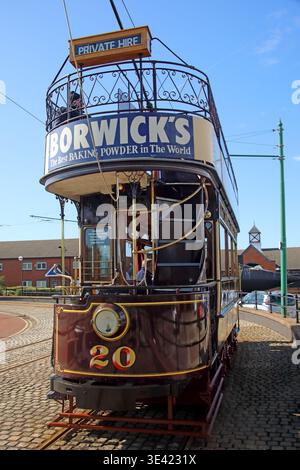 Tramway de Birkenhead 20 Banque D'Images